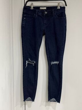 Free People Women’s Dark Blue Jeans